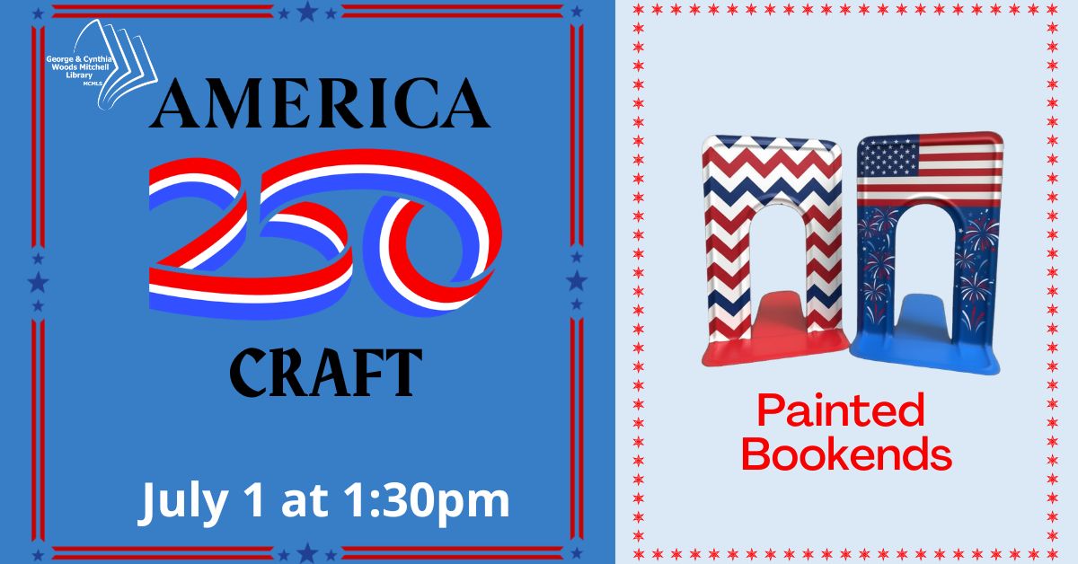 Mitchell Library: America250 Craft flyer