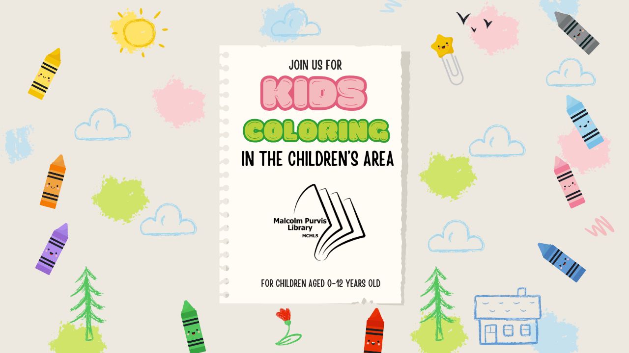 Malcolm Purvis (Magnolia) Library- Kids Coloring