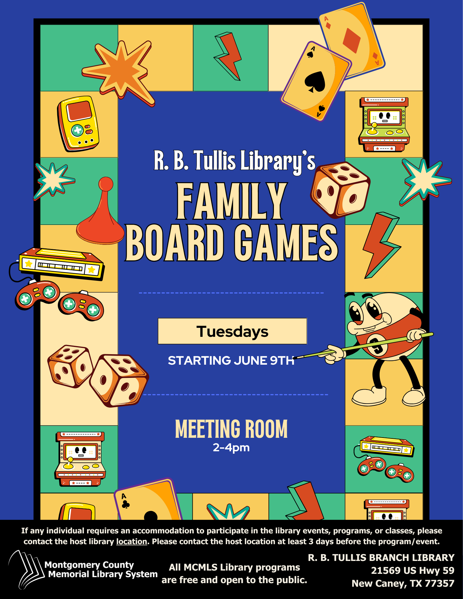 Tullis Library: Family Board Games