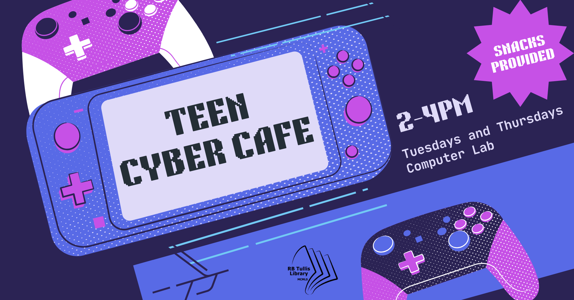 Tullis Library: Teen Cyber Cafe