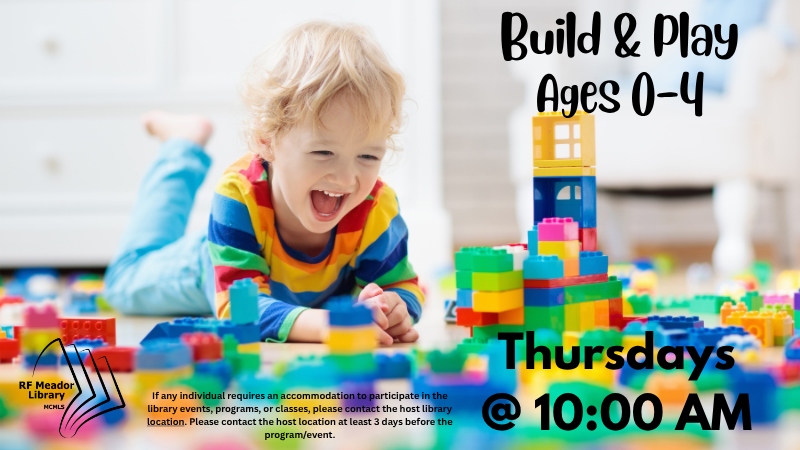 Meador: Children's Build & Play flyer