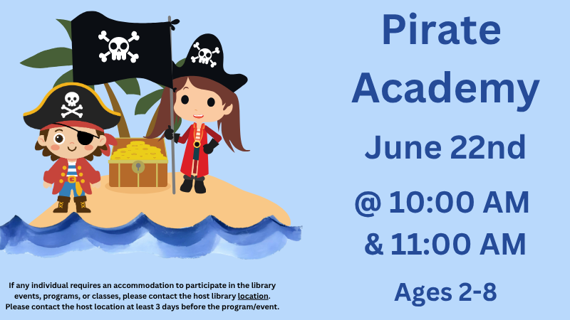 Meador: Children's Pirate Academy flyer