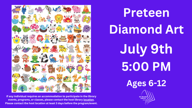 Meador: Preteen Diamond Art