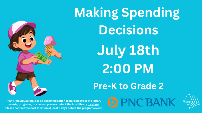 Meador: Children's- Making Spending Decisions with PNC Bank flyer