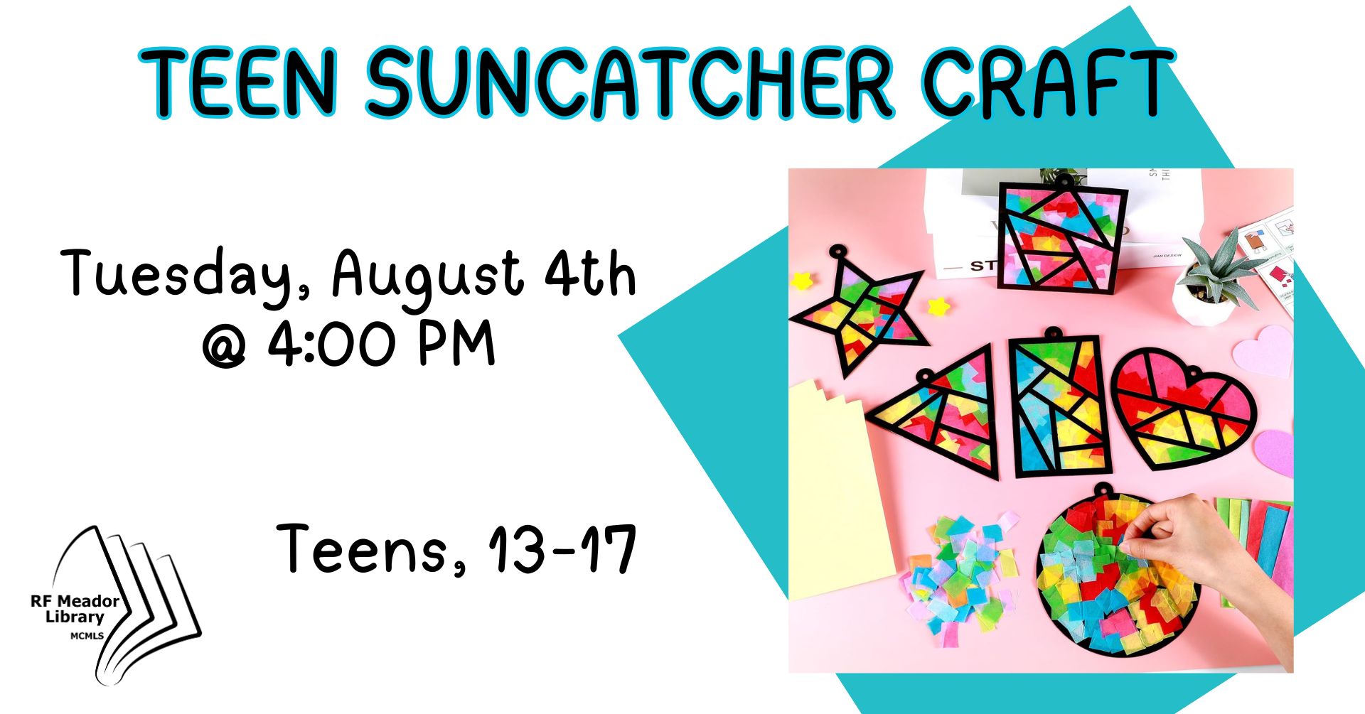 Meador Teen: Suncatcher Craft