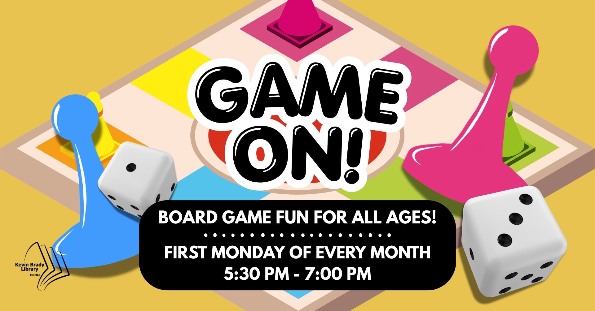Brady Library: Game On! @ the Library