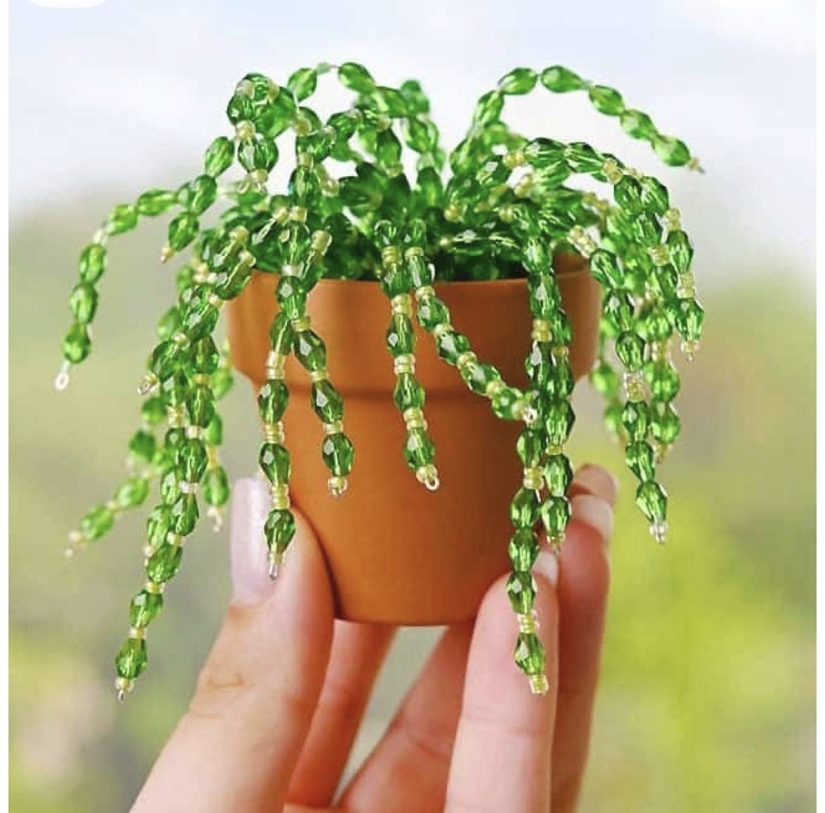 Beaded Plant Craft image