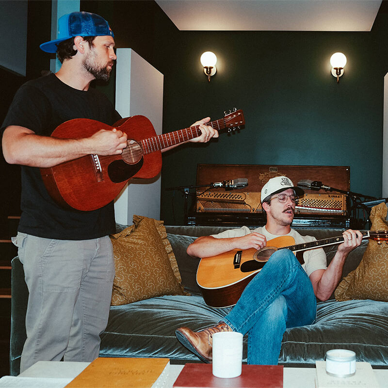 Still creek playing guitars