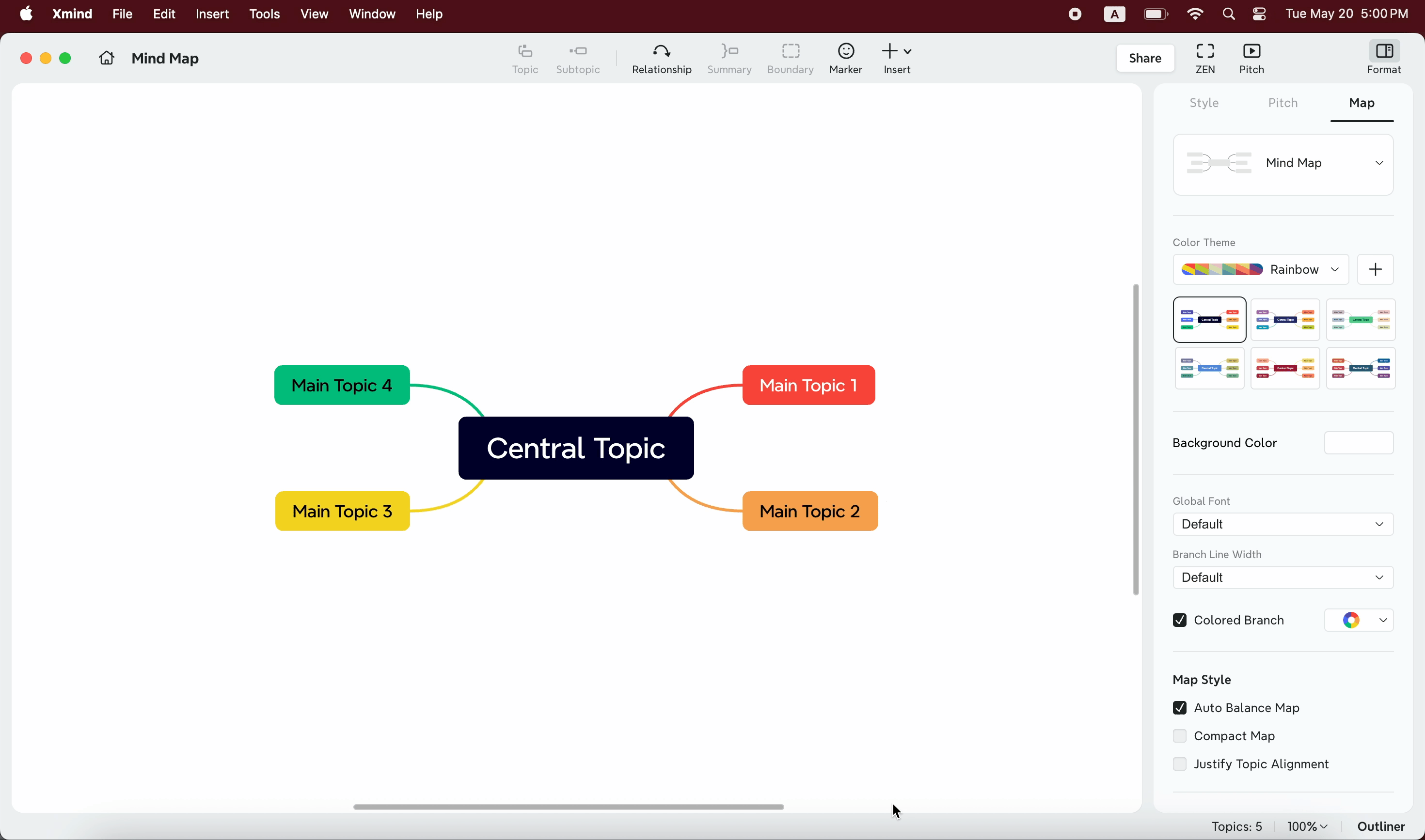 Tutorial for creating book summary using ChatGPT and Xmind.