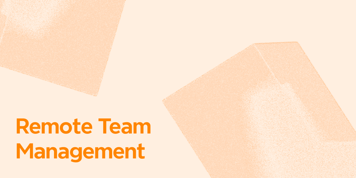Hero Banner of How to Manage Remote Teams.
