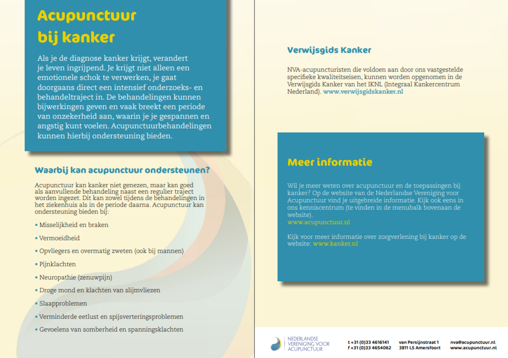 Flyer oncologie