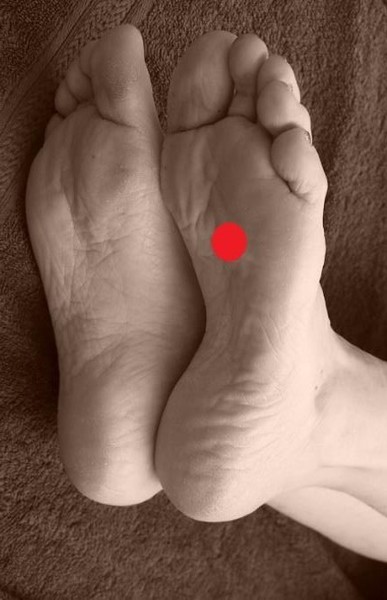 De punten van de eerste buffer