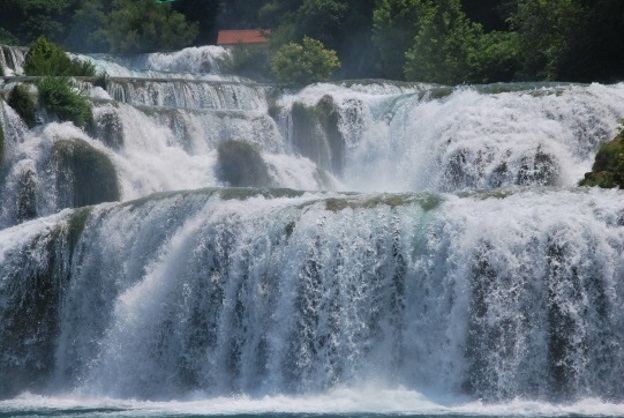 De punten van de eerste buffer