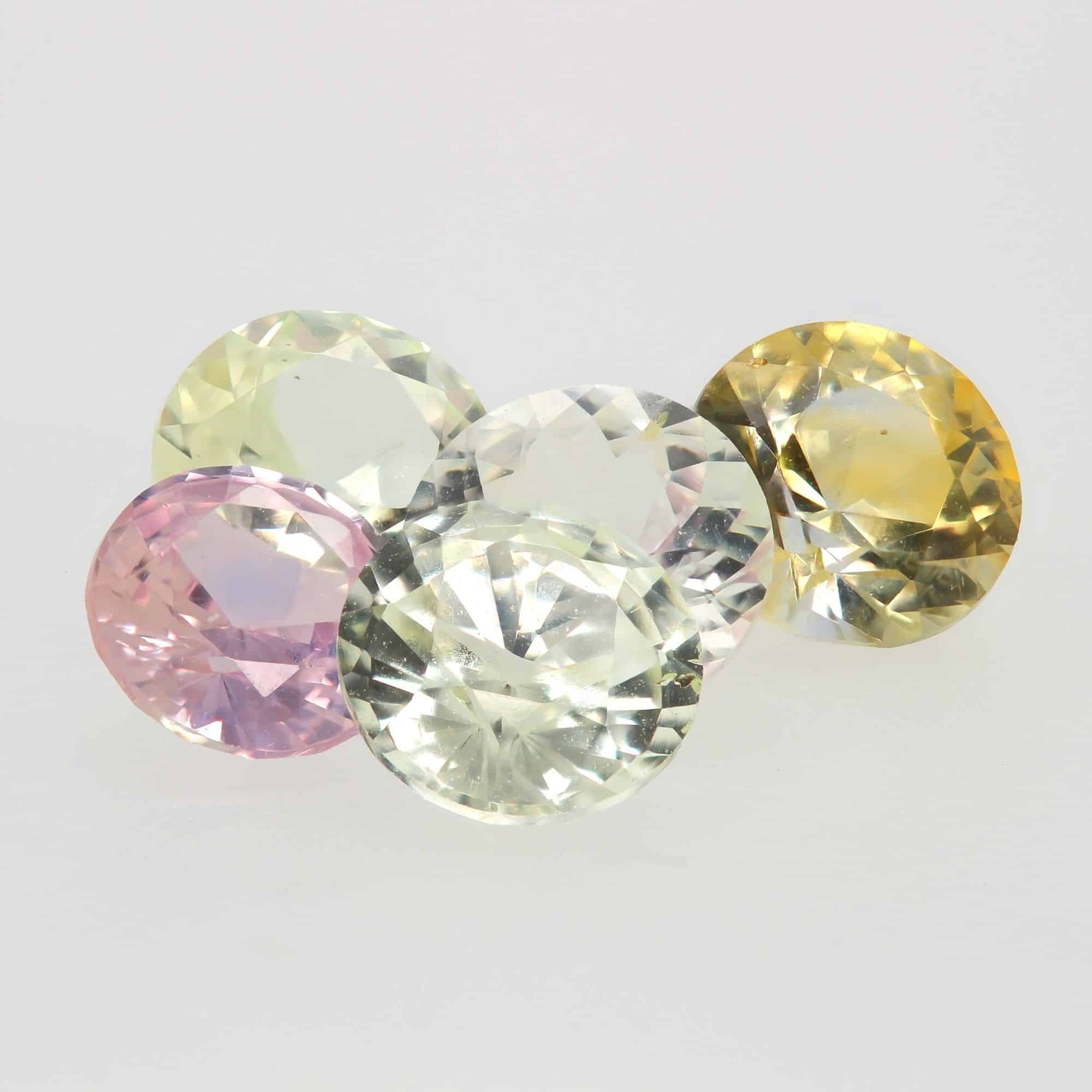 Fancey Sapphire Set - Five Stones (3.32ct)_image1