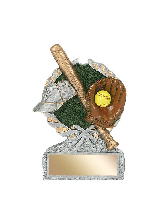 5" Centurion Softball Resin Awards International