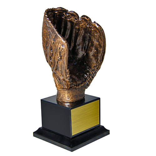 51/2" Baseball Glove Trophy 3 Colors Awards International