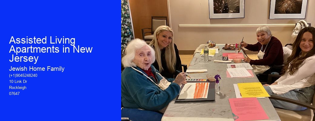 Assisted Living Apartments in New Jersey