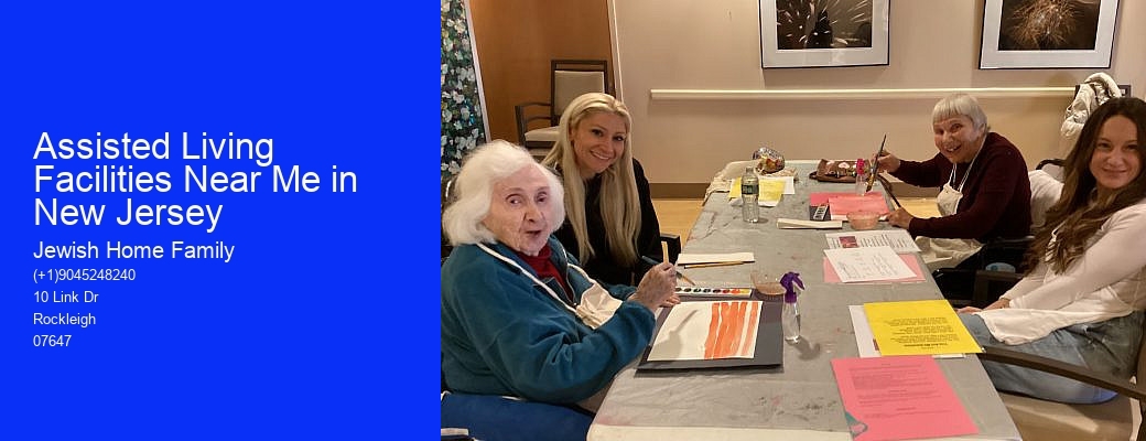 Assisted Living Facilities Near Me in New Jersey