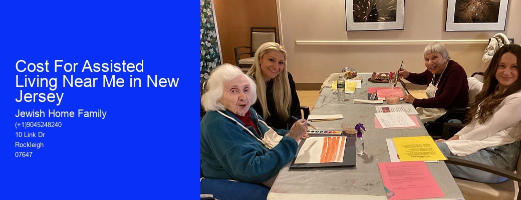 Cost For Assisted Living Near Me in New Jersey