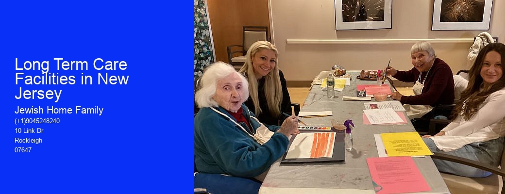 Long Term Care Facilities in New Jersey