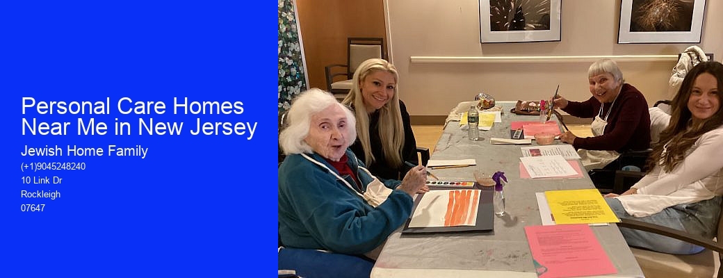 Personal Care Homes Near Me in New Jersey