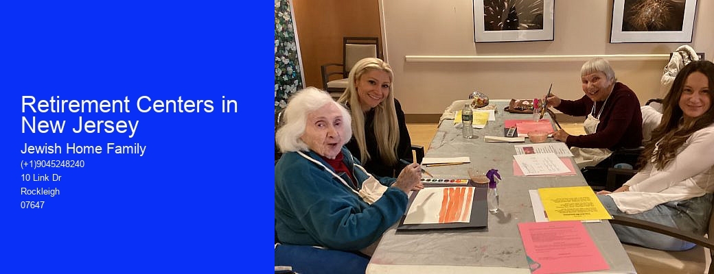 Retirement Centers in New Jersey