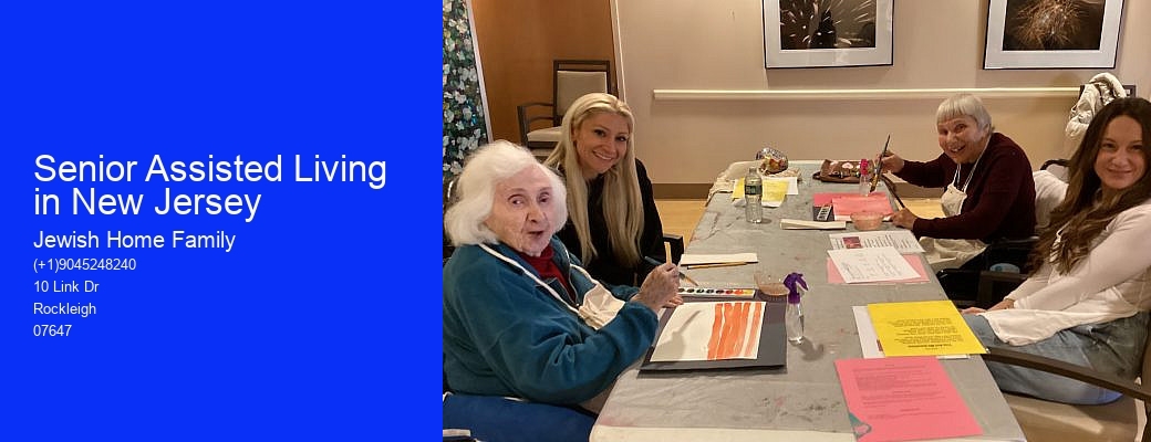 Senior Assisted Living in New Jersey