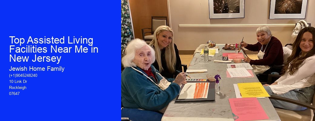 Top Assisted Living Facilities Near Me in New Jersey