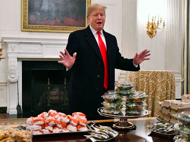 donald trump burger king