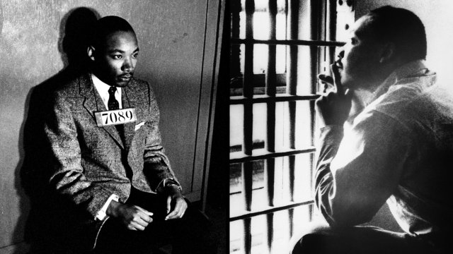 Martin luther king jr in jail