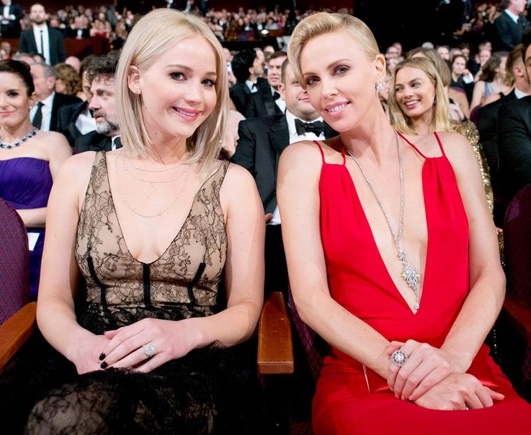 jennifer lawrence and charlize theron