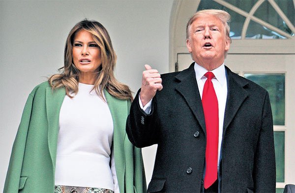 Donald Trump and Melania Trump