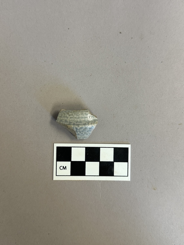 Rhenish stoneware handle