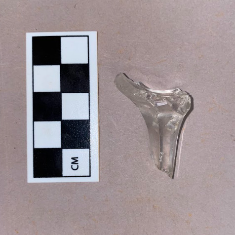 Glass Stemware Fragment from Unit H984