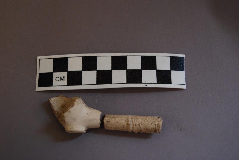 Pipe Stem and Bowl Fragments