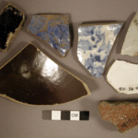 Late 19th century Miscellaneous Ceramic Sherds