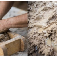 Brickmakers had to tread through the clay to mix it before using standardized molds to create the bricks (How to Make Bricks).