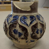 Rhenish stoneware from the Westwood Manor