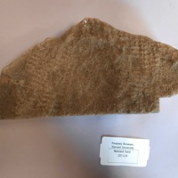 Unfinished Stone Ornament - Back View