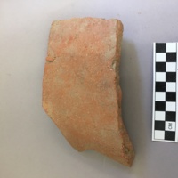 Large Fragment of a Curved Roof Tile