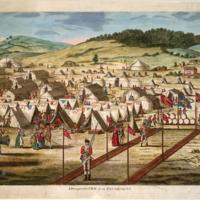 Continental soldiers were housed at Harvard during the Revolutionary War while classes were relocated to Concord. Dorms, academic buildings, and even canvas tents in the Yard served as makeshift barracks.