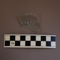 Sarsaparilla Bottle Fragment