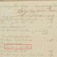 Invoice Book Record from John & Thomas Amory Showing "Table Wines Cut Stem" <br />
<br />
On August 25th, 1783, a record from John & Thomas Amory reveals the purchase of "Table Wines Cut Stem" delivered from England to Boston. One of their primary customers was Harvard.
