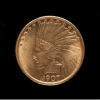 "Indian Head Eagle" $10 gold coin