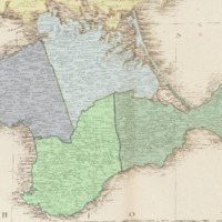 Crimea, district boundaries (1792)
