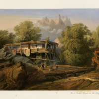 A Tartar House in the Village of Alupka