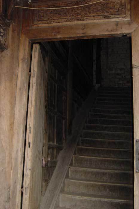 Stair to the second floor