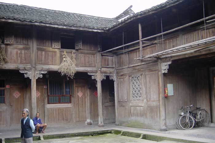 Looking to the southeastern corner