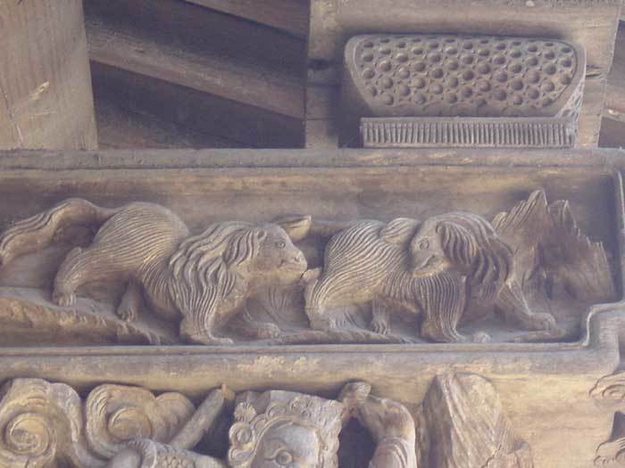 Left-hand side bracket-