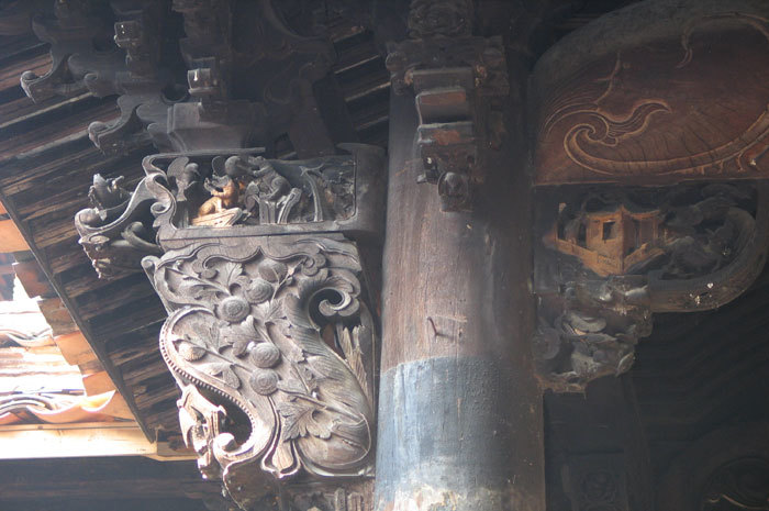 Beam structure of the main hall-4